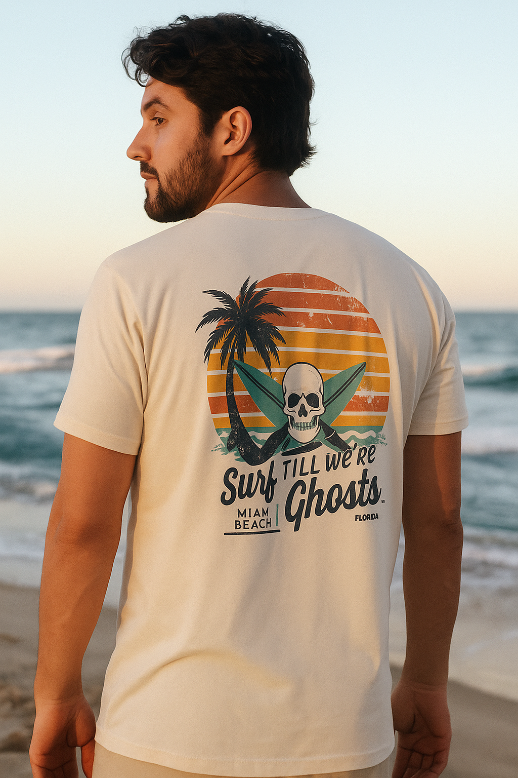 Ghosted Surf Organic Tee